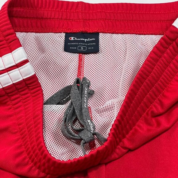 Champion Swimsuit Mens Small Shorts Lined Swim Trunks Red Drawstring - Picture 4 of 5